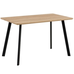 Τραπέζι Derbi 09.0655 120x70x75cm Sonoma Zita Plus