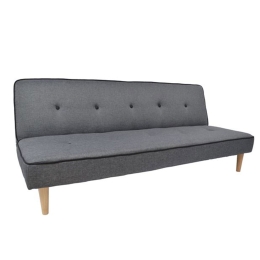 Καναπές Κρεβάτι Belmont HM3026.02 Γκρι 181x86x75cm Ύφασμα