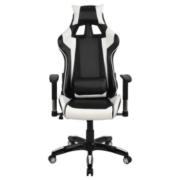 Καρέκλα Γραφείου Gaming Black-White HM1056.04 67x70x134 - 124 εκ.