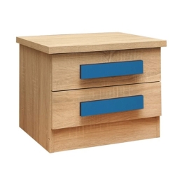 Κομοδινο Playroom Sonama-Σιελ Hm331+Hm336.01 40Χ48Χ39cm Melamine