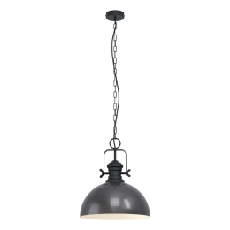 Φωτιστικό Οροφής Κρεμαστό Combwich 43052 Black Eglo Μέταλλο