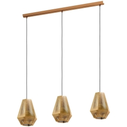 Φωτιστικό Οροφής Ράγα Chiavica 1 43228 Gold Eglo Μέταλλο