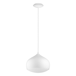 Φωτιστικό Οροφής Κρεμαστό Led Comba-C 98047 White Eglo Μέταλλο,Πλαστικό