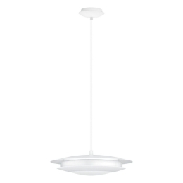 Φωτιστικό Οροφής Κρεμαστό Led Moneva-C 98041 White Eglo Μέταλλο,Πλαστικό