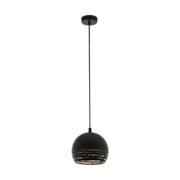 Φωτιστικό Οροφής Κρεμαστό Camastra 98071 Black-Gold Eglo Μέταλλο