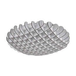 Φωτιστικό Οροφής Πλαφονιέρα Led Valdecabras 98428 White Eglo Μέταλλο,Ξύλο