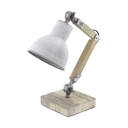 Φωτιστικό Επιτραπέζιο Stringston 33007 White-Lime Eglo Μέταλλο,Ξύλο