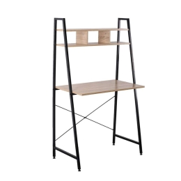Γραφείο Eiffel Sonoma-Black 84x46x142cm 28-0124