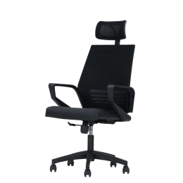 Καρέκλα Γραφείου Robot Black 68x53x120/128cm 25-0441