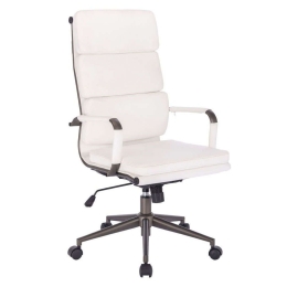 Καρέκλα Γραφείου Line 25-0636 55,5x63,5x109/117cm White