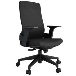 Καρέκλα Γραφείου Bongo 25-0637 60x63x96/108cm Black