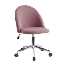 Καρέκλα Γραφείου Ronda 25-0652 48x51x74/84cm Dusty Pink