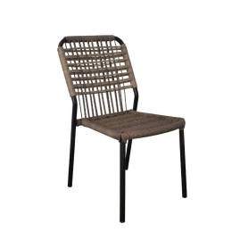 Καρέκλα Panama 22-0049 46x58x83cm Natural-Brown