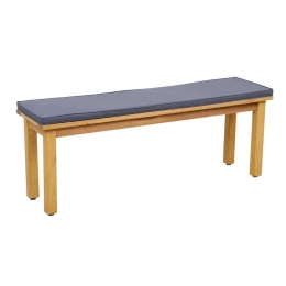 Παγκάκι Piazza 22-0090 130x35x45 Natural-Grey Διθέσιος