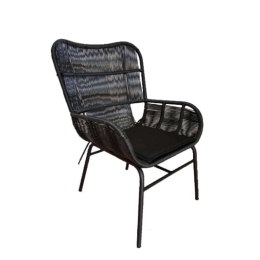 Πολυθρόνα Nera 22-0040 65x70x94cm Black