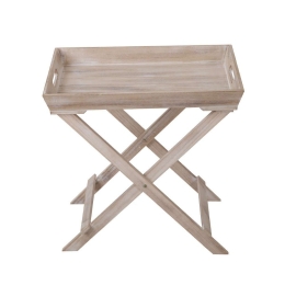 Τραπεζάκι Butler Side 04-0790 48,5x32x48,5cm Natural