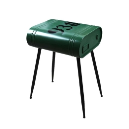 Τραπεζάκι Delf 5 04-0696 Side 30x41x48cm Green-Black