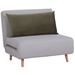 Πολυθρόνα - Κρεβάτι Rafal 01-3248 100x91x82cm Beige-Olive