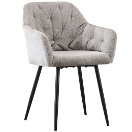 Πολυθρόνα Savvy 03-1031 56x55x85cm Puro Μέταλλο,Ύφασμα