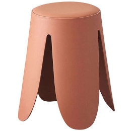 Σκαμπό Tulip 16-0669 Φ30x46cm Terracotta