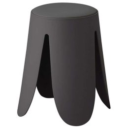 Σκαμπό Tulip 16-0671 Φ30x46cm Black