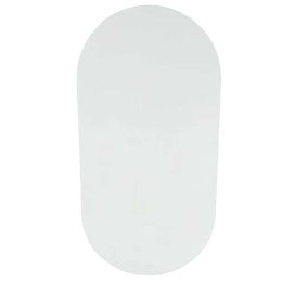 Καθρέπτης Τοίχου Soul Oval 11-0533 35x70cm Clear Γυαλί
