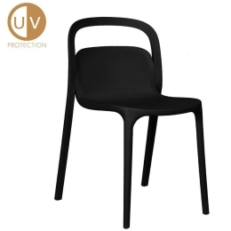 Καρέκλα Smith 27-0177 53x41x80cm Black