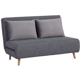 Καναπές - Κρεβάτι Διθέσιος Rafal 01-3250 140x91x82cm Dark Grey