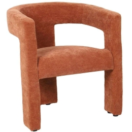 Πολυθρόνα Nyx 01-3333 64x56x75cm Terracotta