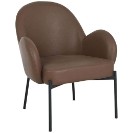 Πολυθρόνα Scotch 01-3220 70x70x81cm Brown
