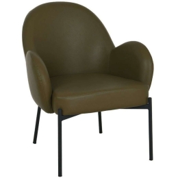 Πολυθρόνα Scotch 01-3221 70x70x81cm Olive
