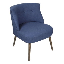Πολυθρόνα ARM216 Blue 63x66x71cm Espiel Ύφασμα