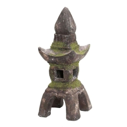 Διακοσμητικός Πύργος KUN111 Γκρι 18,5x18,5x51cm Espiel Κεραμικό