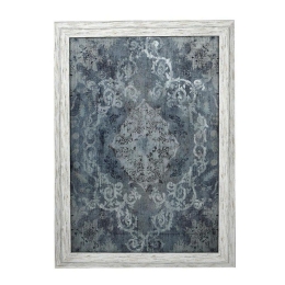 Κάδρο Μοτίβο RAM210 Μπλε 90x60cm Espiel Κάθετοι Ξύλο