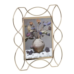 Κορνίζα Πλέγμα FAM212 15x20cm Gold Espiel Μέταλλο