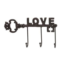 Κρεμάστρα Κλειδί Love KLI101K4 Μπρονζέ 14,3x26,8x4,6cm Espiel Μέταλλο