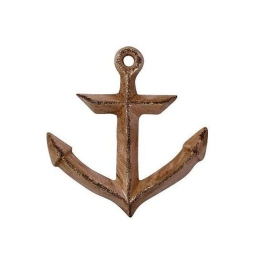 Διακοσμητική Άγκυρα CER663K2 Αν. Ροζ 14X13,5X1Cm Espiel Ceramic