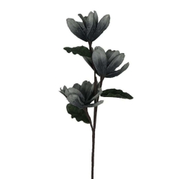 Διακοσμητικό Λουλούδι 84cm Grey LOL917K6 Espiel Πλαστικό