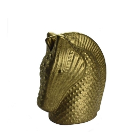 Διακοσμητικό Άλογο 24cm Gold ROD134 Espiel Κεραμικό
