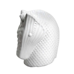Διακοσμητικό Άλογο 27cm White ROD133 Espiel Κεραμικό