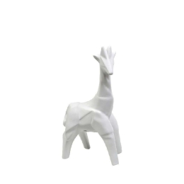 Διακοσμητική Φιγούρα Καμηλοπάρδαλη 30cm White JON112 Espiel Κεραμικό