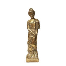 Διακοσμητική Φιγούρα Γυναίκα 50,5cm Gold ERT211K2 Espiel Κεραμικό