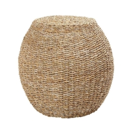 Σκαμπό Seagrass KAG317 44X44X43cm Natural Espiel Seagrass
