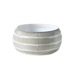 Μπολ Διακοσμητικό NFU227 25,7x25,7x12,3cm Olive Espiel Πορσελάνη