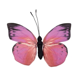 Πεταλούδα Διακοσμητική FTE325K3 80x70x7cm Pink Espiel Χαρτί