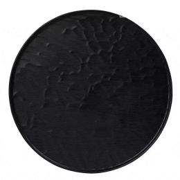 Πιάτο Στρόγγυλο Ρηχό Wavy Matte Mlb335K18-6 Φ35cm Black Espiel Μελαμίνη
