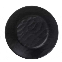 Πιάτο Βαθύ Wavy Matte MLB394K48-6 Φ21cm Black Espiel Μελαμίνη