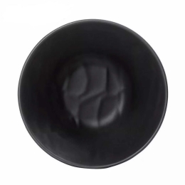 Μπωλ Στρογγυλό Wavy Matte Mlb387K48-6 19X19cm Black Espiel Μελαμίνη