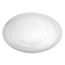 Πιάτο Atlas Στρογγυλό Ρηχό Σετ 6 τμχ Hor1311K6 Φ21cm White Espiel Γυαλί