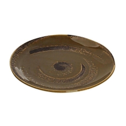 Πιάτο Πορσελάνινο Typhoon Φρούτου Tlw103K6 Φ19cm Brown Espiel Πορσελάνη